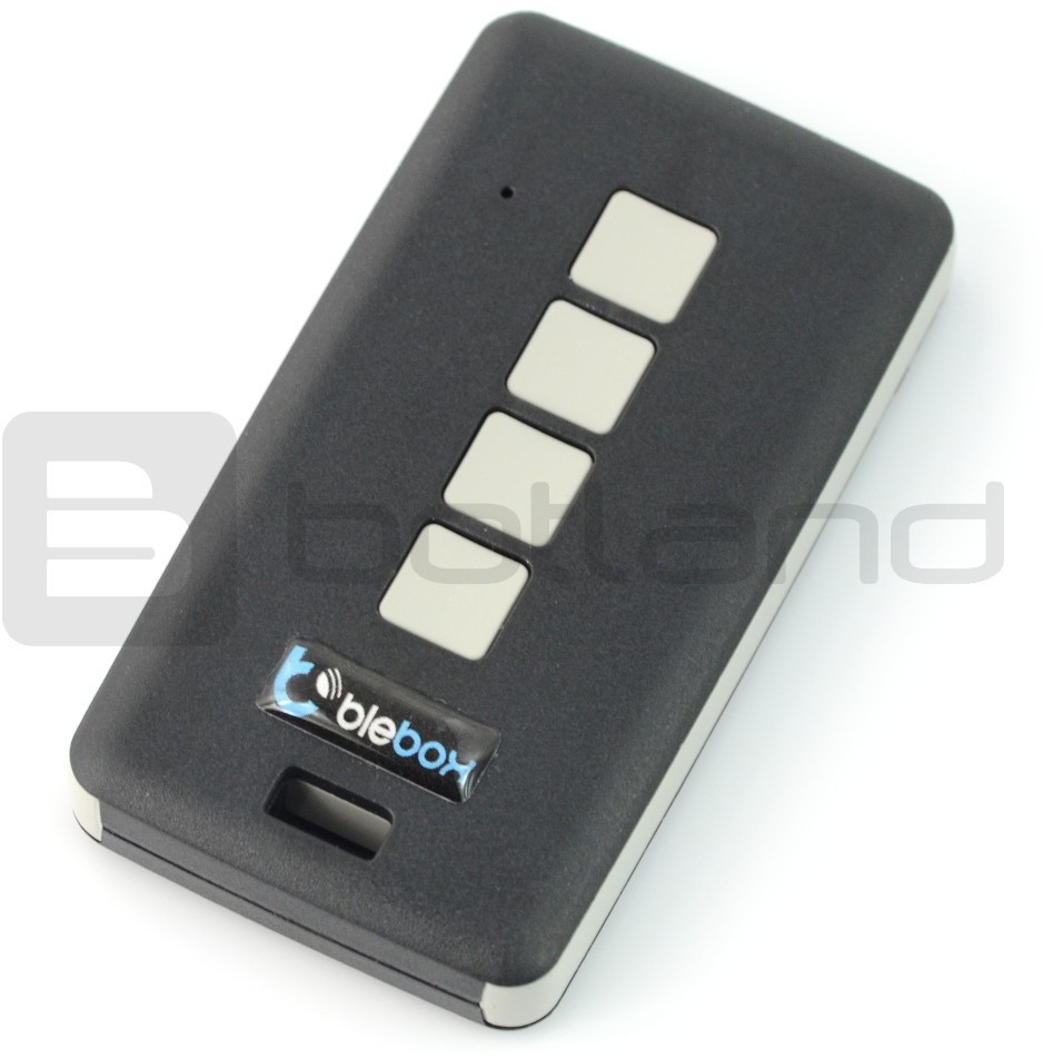 uRemote Basic - pilot do sterowników BleBox - czarny BOX-10746