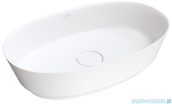 Omnires Neo M+ umywalka nablatowa 60x36 cm biały mat NEOUNBM |