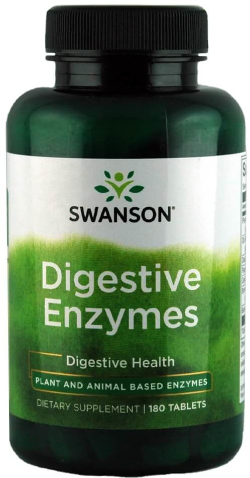 SWANSON Digestive Enzymes 180 tabl.