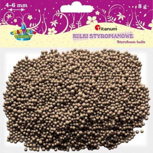 Hasta Ozdoba dekoracyjna Kulki Styropian Bra J.5mm 8g Pbh