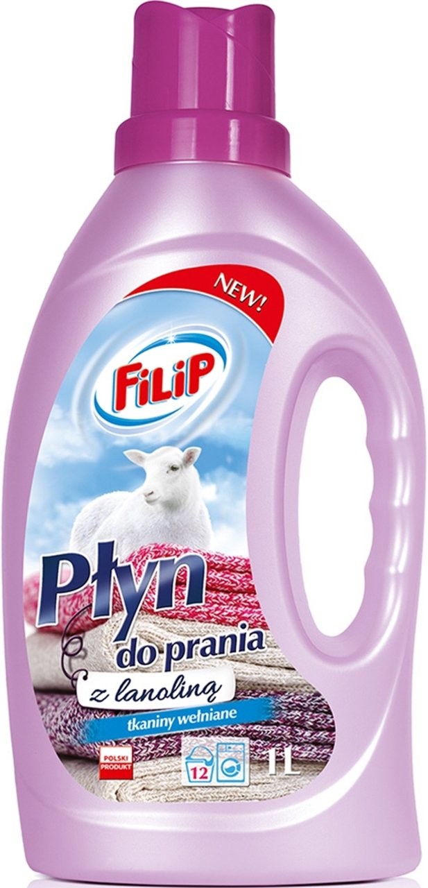 Filip Delko płyn do prania tkanin wełnianych z lanoliną 1L  58119