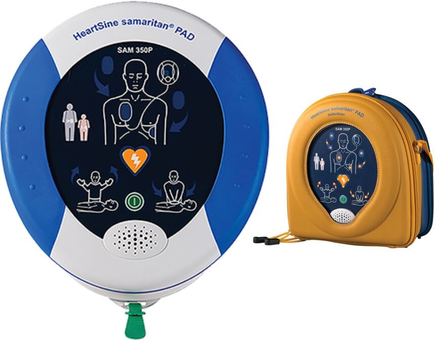 Heartsine Technologies AED Samaritan PAD 350P defibrylator półautomatyczny 350-STR-PO-10