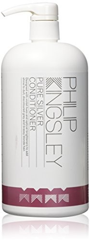 Philip Kingsley Pure Silver Conditioner (for Dull discoloured Grey Hair and brassy Blonde Hair) 1000 ML/33.8oz GP-65031