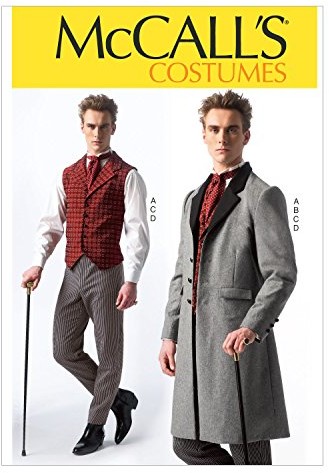 McCall Pattern Company mccalls MC 7003 Men (XXL) wykrój do szycia, elegancko SML-MED-LRG XLg, bardzo ekstrawagancko, modny M7003MEN