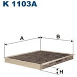Filtron Filtr, wentylacja przestrzeni pasażerskiej K 1103A K 1103A