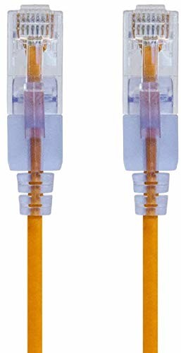 Monoprice SlimRun Cat6A karta sieciowa, żółty