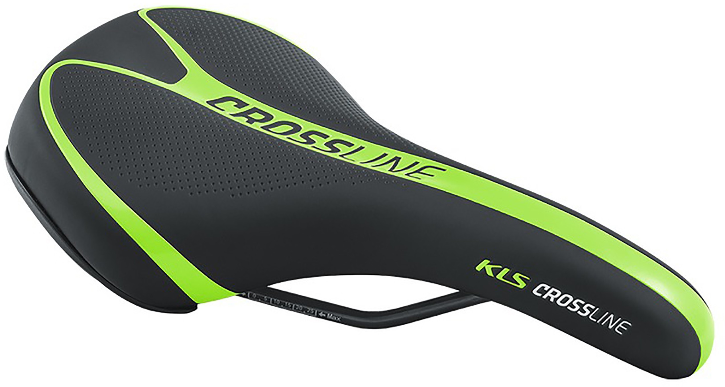 Kellys Siodełko rowerowe CROSSLINE 2017 zielone toxic green (S0696)