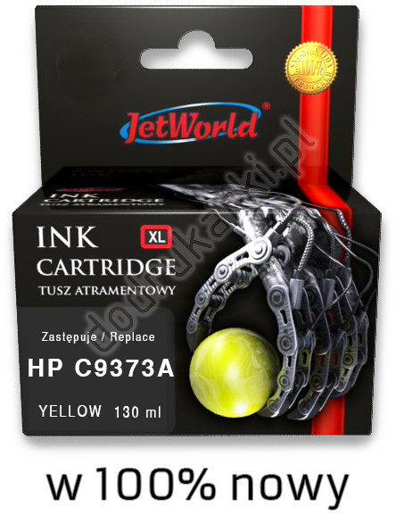 Фото - Картридж JetWorld PREMIUM tusz zamiennik pro HP 72 C9373A żółty  (yellow)