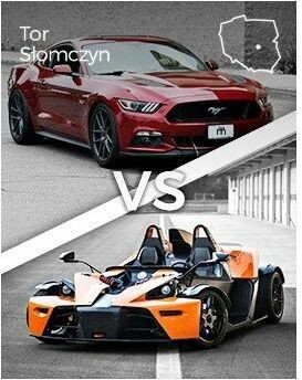 Jazda Ford Mustang vs KTM X-BOW  Tor Słomczyn P0006711