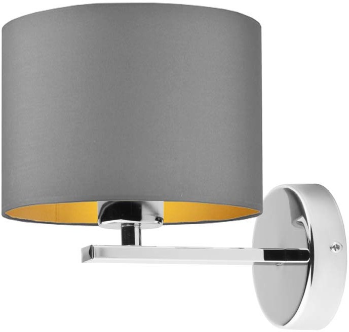 LYSNE Nowoczesna oprawa ścienna do sypialni MEDELIN GOLD 888902/45