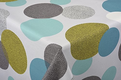 Venilia venilia obrus kwadratowa 160 cm, bawełna, Lola miętowy, 1.5x160x160 cm 55154