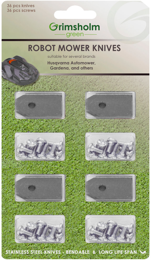 GRIMSHOLM GREEN Noże do kosiarki 36 szt.