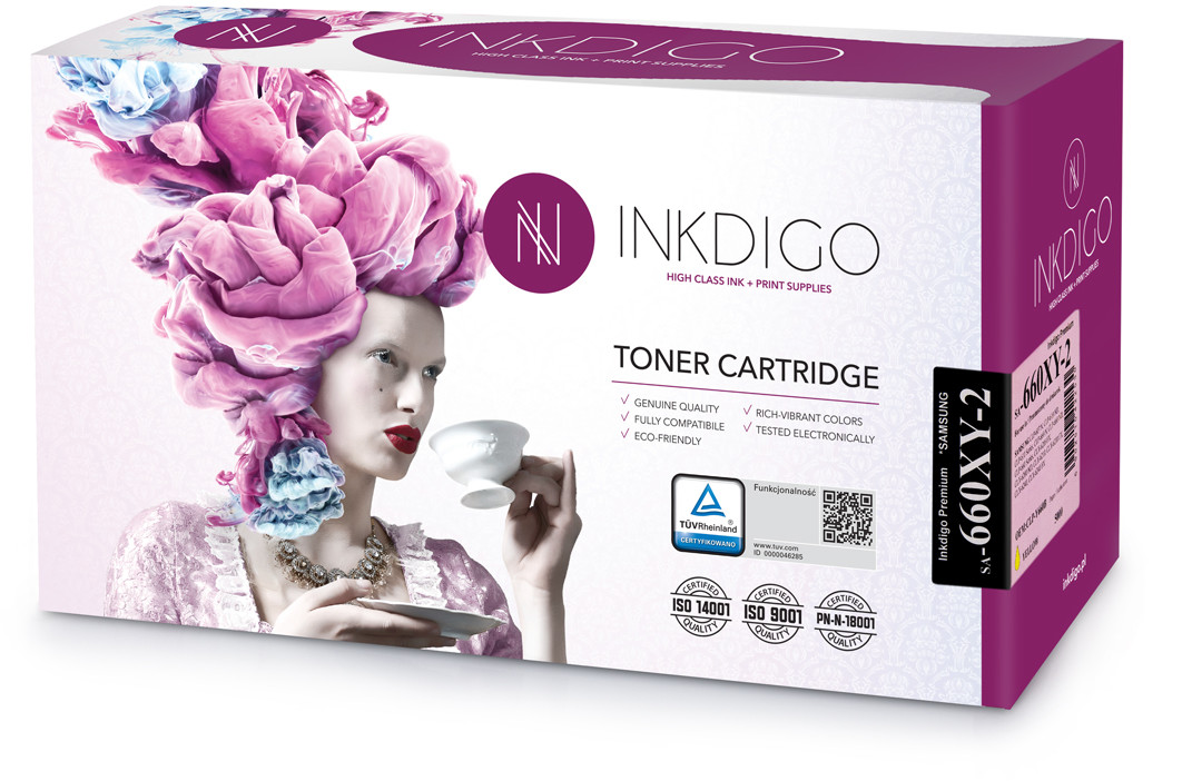 Inkdigo Toner INKDIGO do SAMSUNG CLP 660 Yellow SA-660XY-2