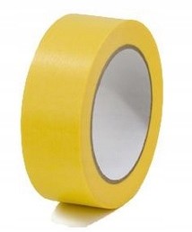 Taśma Papierowa Malarska Maskująca 48mm/50m Żółta
