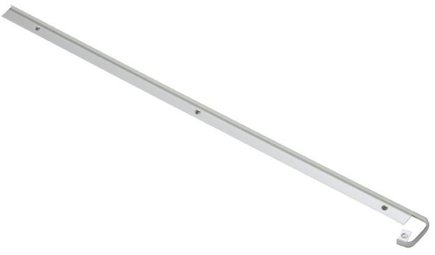 Cezar Listwa szczelinowa do blatów  aluminiowa 38 mm srebrna
