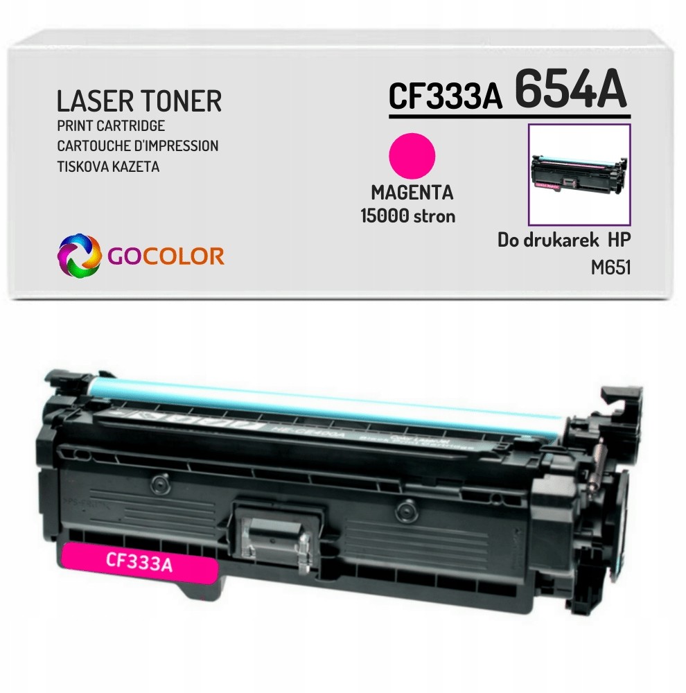 Toner do Hp 654A M Color Enterprise M651xh