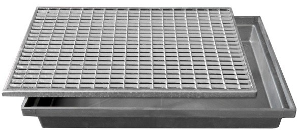 Wycieraczka w skrzynce z tworzywa 400 x 600 mm