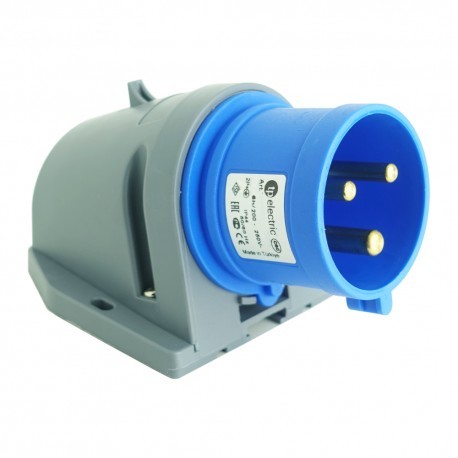TP Electric Wtyczka natynkowa kempingowa 3P 16A 230V IP44 0121 3120-312-0900