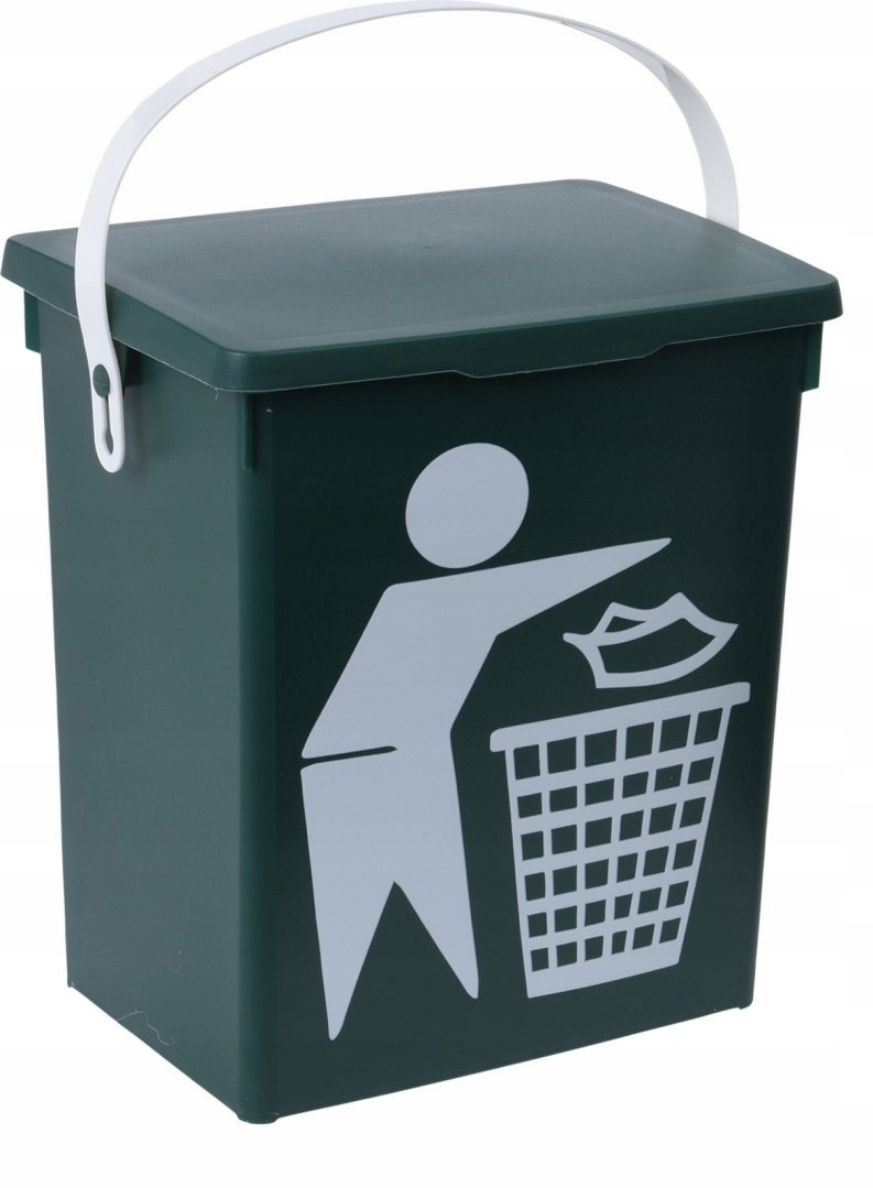 Pojemnik Na Odpady Bio Kosz Śmietnik 5L Z Pokrywą