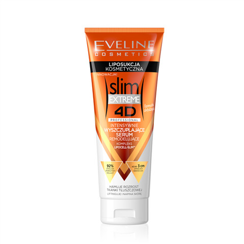 Eveline Slim Extreme 4D intensywnie wyszczuplające serum remodelujące 250ml 47122-uniw