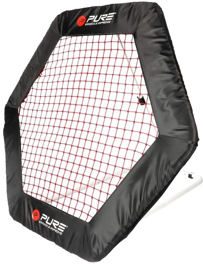 Pure2Improve Bramka do odbijania piłki, sześciokątna, 140 x 125 cm 427677 VidaXL