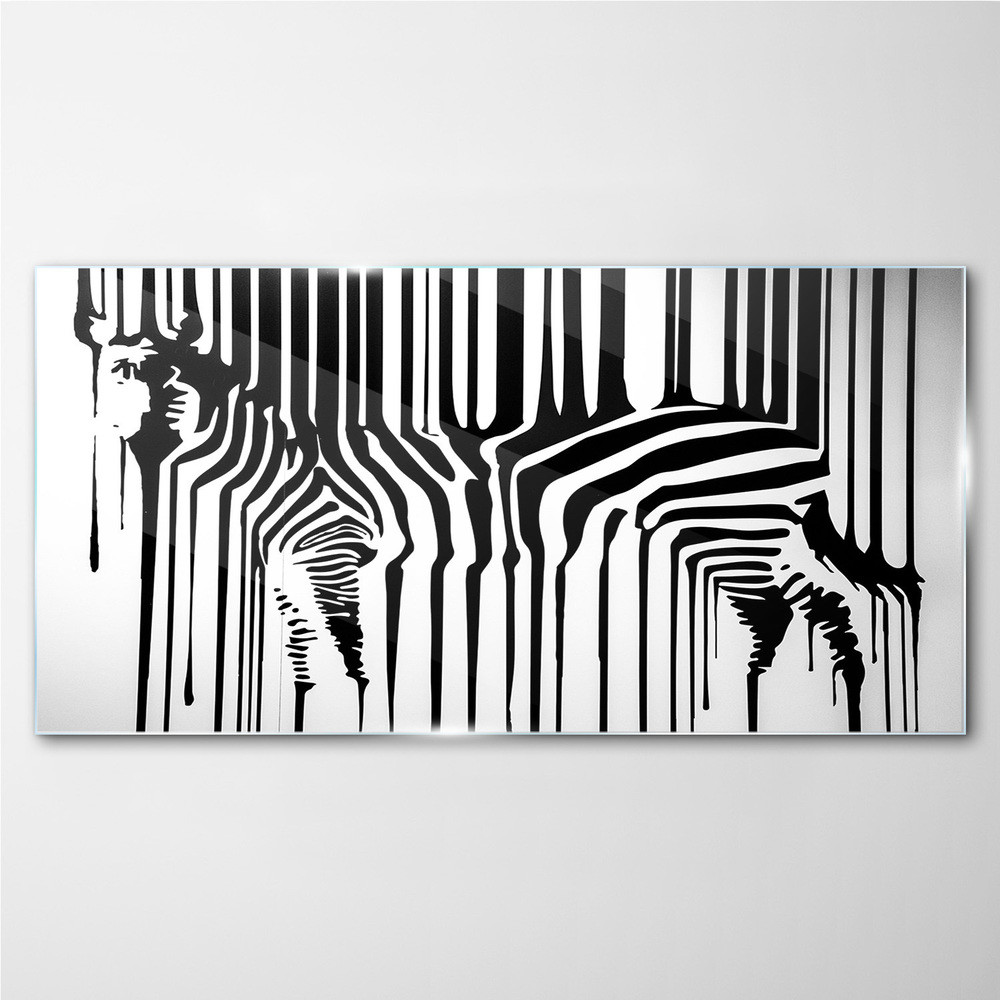 PL Coloray Obraz Szklany zwierzę zebra 140x70cm