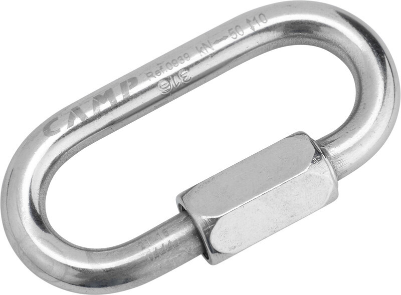 Camp Oval Quick Link Stainless Karabinek zakręcany 8mm 2021 Karabinki Quick Link 939