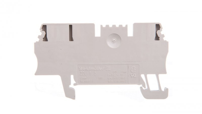 Weidmuller Złączka szynowa 3-przewodowa 1,5mm2 beżowa Ex ZDU 1.5/3AN 1775530000 1775530000