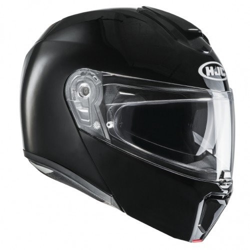 HJC Helmets HJC kask RPHA 90 Semi Matt z tarczą osłona obiektywu i środek przeciwko zaparowaniu motocykla kask z klapą z, XS, czarny 2441_25679