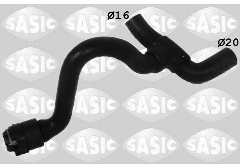 SASIC Przewód elastyczny chłodnicy 3406288