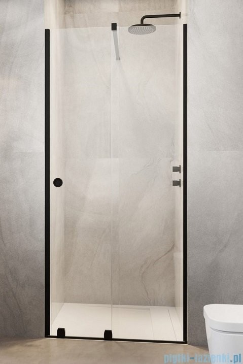 Radaway Furo Black DWJ RH drzwi prysznicowe 90cm prawe szkło przejrzyste 10107442-54-01RU/10110460-01-01 |
