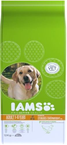 IAMS ProActive Health Adult Light in Fat for Sterilsed/Overweight Chicken 3 kg