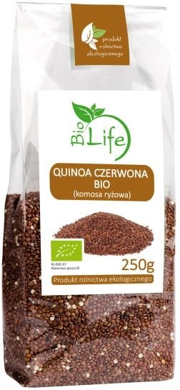 BioLife 101BioLife Quinoa Czerwona (Komosa Ryżowa) 250g -