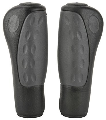 One Fischer Uni Relax ERGONOMISCH rower kierownica chwyty, czarna, Size 85755