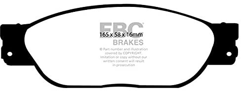 EBC Brakes Brakes DP1220/2 Blackstuff Klocki hamulcowe DP1220/2