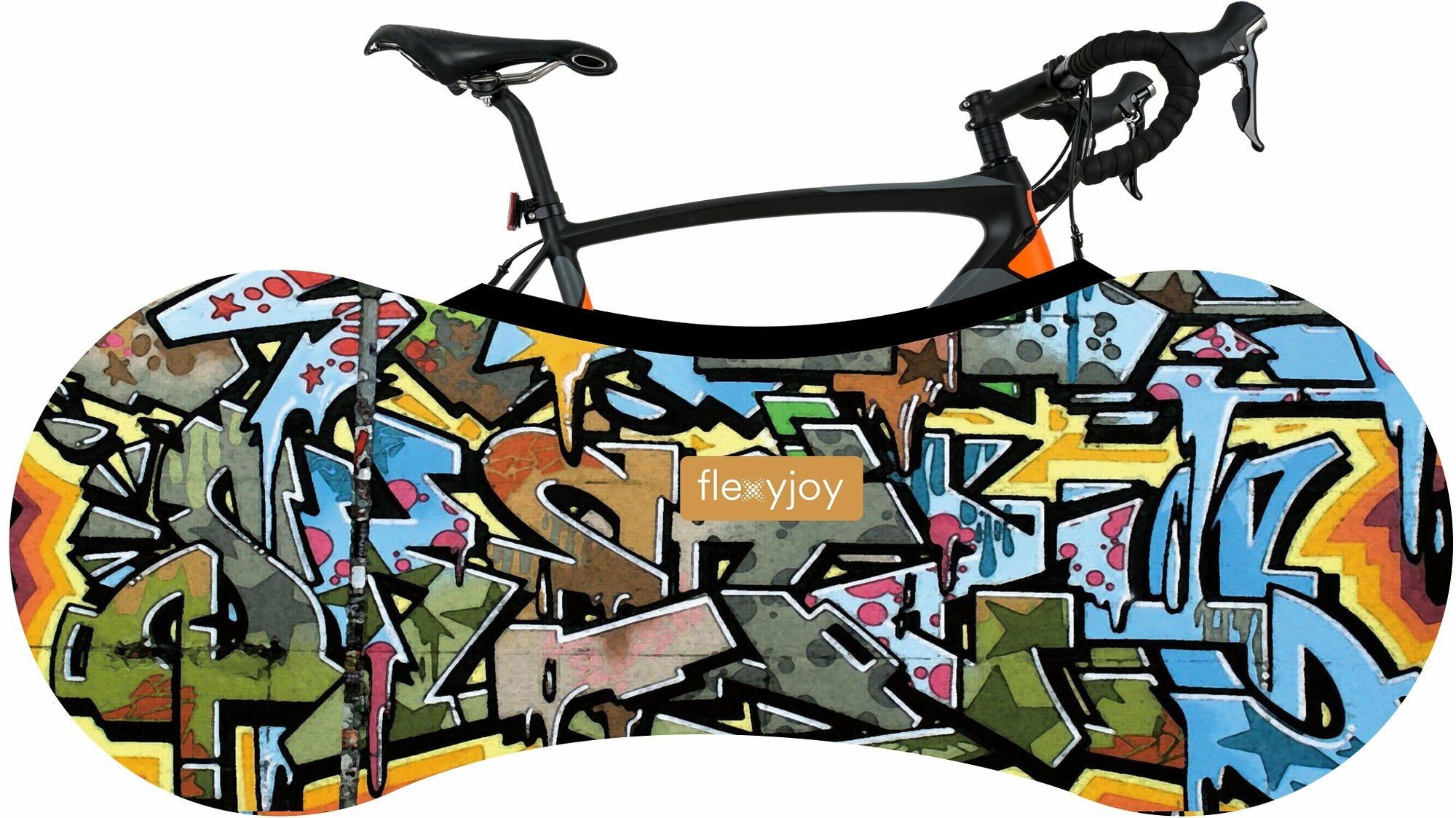 Flexyjoy Elastyczny, uniwersalny pokrowiec rowerowy FlexyJoy FJB713 FJB713