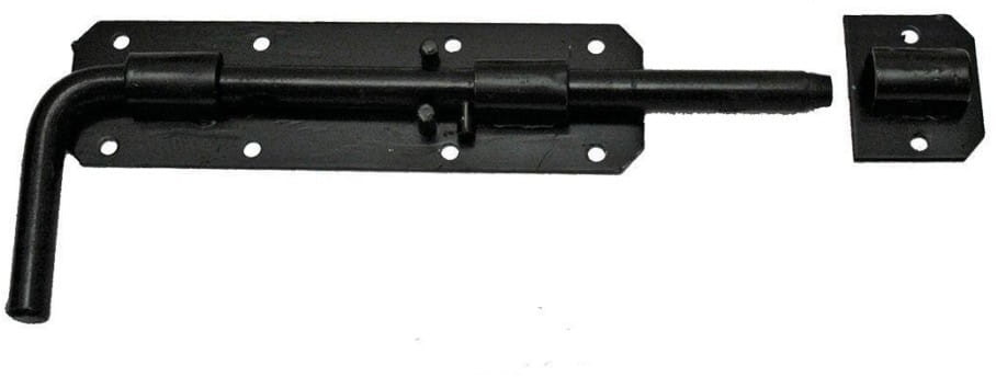 UNIMET ZASUWA RYGLOWA CZARNA Z BLACHĄ