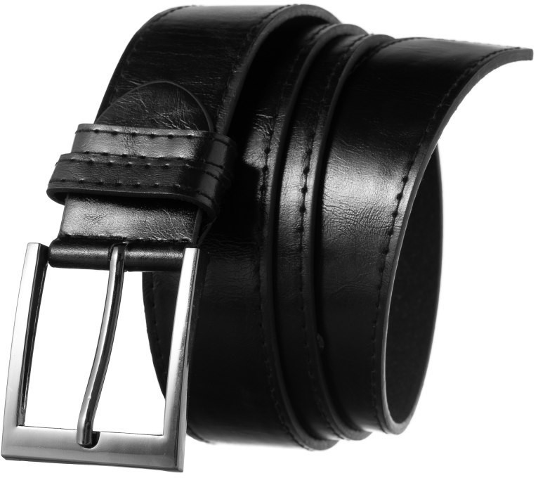 Cavaldi 4U Lumarko Klasyczny, Uniwersalny Pasek Ze Skóry Ekologicznej Unisex BOM-PS1 BLACK Rov