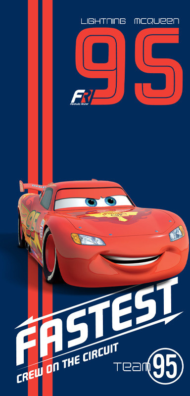 Faro Ręczniki z Mikrofibry Disney Cars 01 70x140 cm 05450