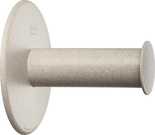 Koziol Wieszak na papier toaletowy Plug'N Roll Recycled beżowy 1410121