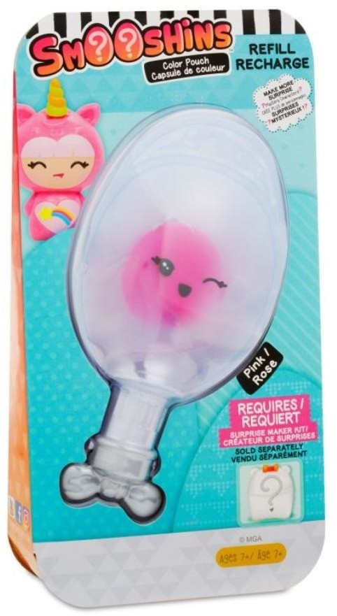 MGA Smooshins Color Pouch Refill Pink