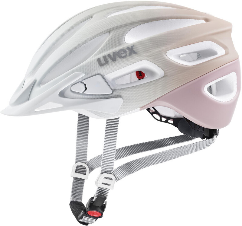 UVEX True CC Helmet, biały/różowy 55-58cm 2022 Kaski rowerowe S4100540617