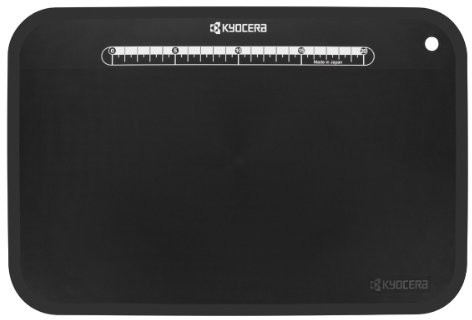 Kyocera BB-100-EXP deska do krojenia z tworzywa sztucznego, czarna, wymiary 37 x 25 x 0,2 cm BB-100-EXP