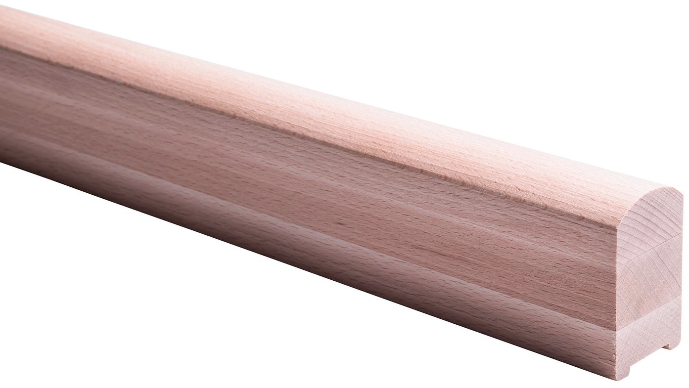 Kornik Poręcz z drewna bukowego 60 mm x 36 mm długość 1,5 m