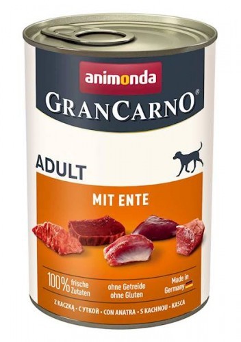Animonda GranCarno Orginal Adult wieprzowina z kaczką 400g