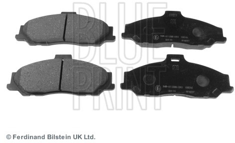 BLUE PRINT Zestaw klocków hamulcowych, hamulce tarczowe ADM54272