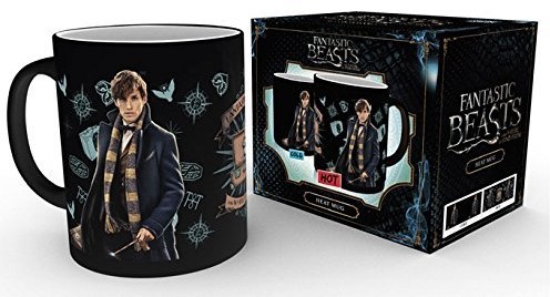Fantastic Beasts and where to find them Fantastic Beasts and Where to Find them ciepła-kubek, czarny, w rozmiarze uniwersalnym MGH0033