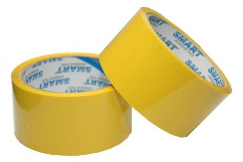 Smart SMA004K Taśma pakowa 48mmx46m żółta