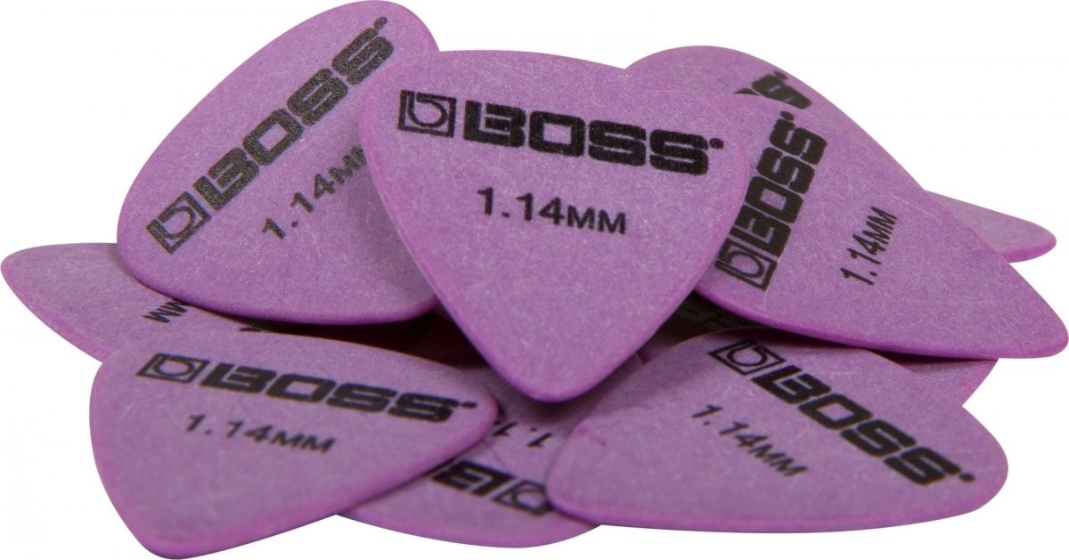 BOSS BPK12D114 kostki gitarowe 1,14mm 12 sztuk