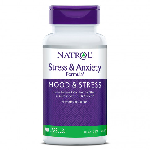 Natrol Sklep Natrol Stress  Anxiety Formula 90 caps